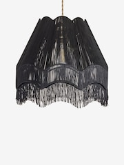 Clarke and Clarke Black Toulouse Easyfit Lamp Shade - Image 3 of 6