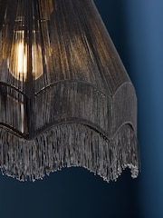 Clarke and Clarke Black Toulouse Easyfit Lamp Shade - Image 5 of 6