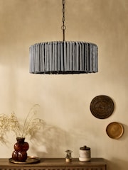 French Connection Grey Round Sunaha Light - Image 2 of 2