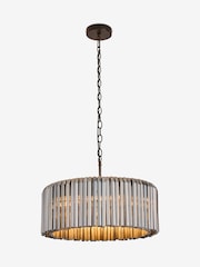 French Connection Grey Round Sunaha Light - Image 5 of 6