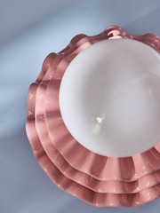 Cath Kidston Pink Rechargable Frill Table Lamp - Image 4 of 5