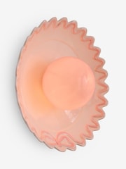 Cath Kidston Pink/Cream Scallop Bow Wall Plate Light - Image 5 of 6