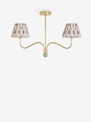 Cath Kidston Brass Crest 2 Light Pendant - Image 6 of 6