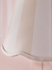 Cath Kidston Cream/White Stripe Canopy Bow Pendant Light - Image 4 of 5