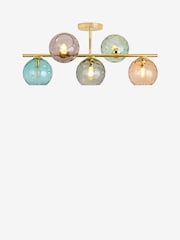 MADE.COM Gold Ilaria Flush Ceiling - Image 1 of 1