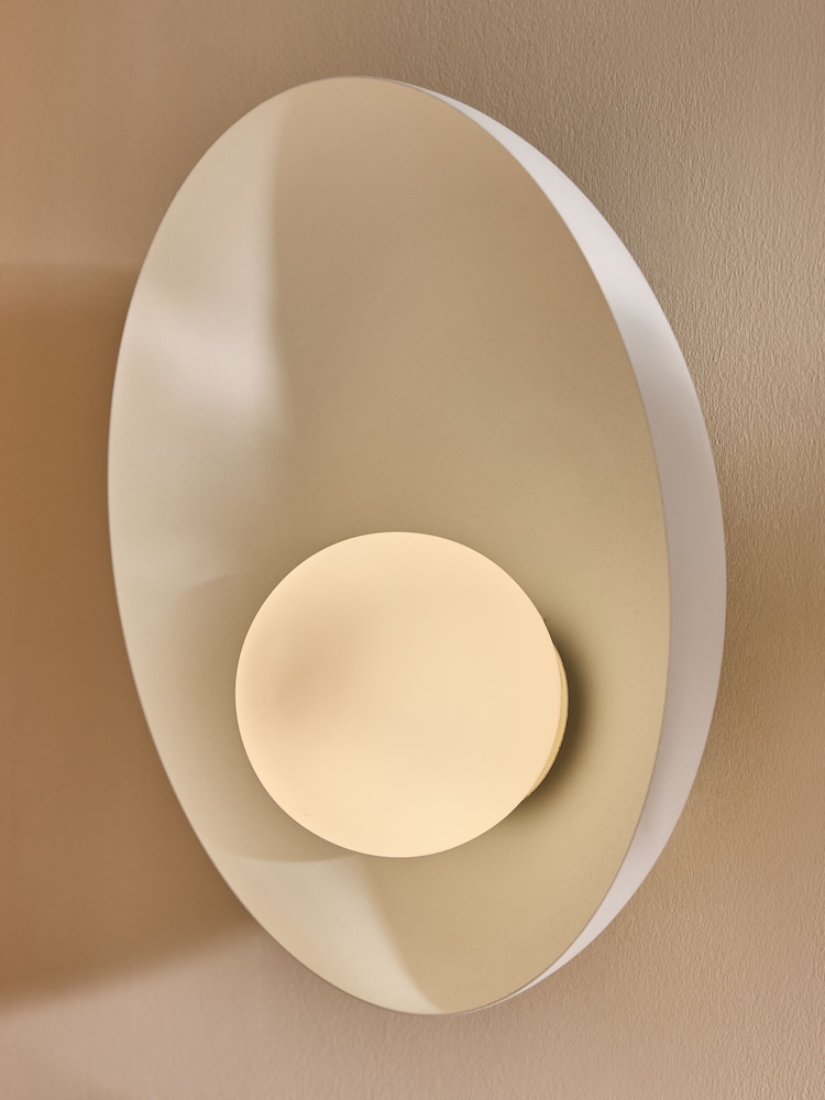 MADE.COM Cream Malta Bathroom Wall Light - Image 2 of 5 MADE.COM Cream Malta Bathroom Wall Light - Image 2 of 5