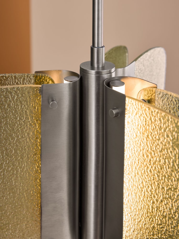 MADE.COM Silver/Green Sacha Pendant Light - Image 2 of 5 MADE.COM Silver/Green Sacha Pendant Light - Image 2 of 5