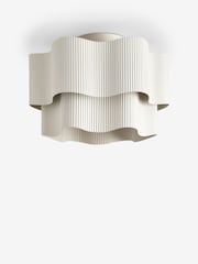 MADE.COM Cream Sydney Flush Light - Image 5 of 5