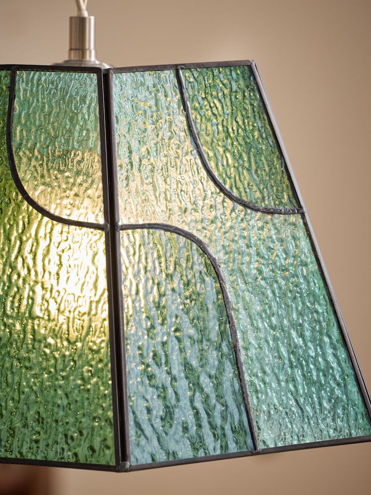 MADE.COM Green Delmar Easyfit Shade - Image 2 of 5