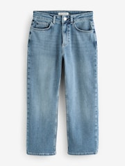 Baukjen Blue Nola Stretch Crop Straight Leg Jeans - Image 5 of 5