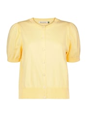 Baukjen Yellow Sasha 100% Cotton Short Sleeve Cardigan - Image 4 of 4