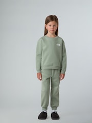 The North Face Green Simple Kids Sweatshirt and Joggers set - Image 1 of 7