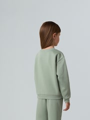 The North Face Green Simple Kids Sweatshirt and Joggers set - Image 3 of 7