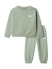 The North Face Green Simple Kids Sweatshirt and Joggers set - Image 6 of 7
