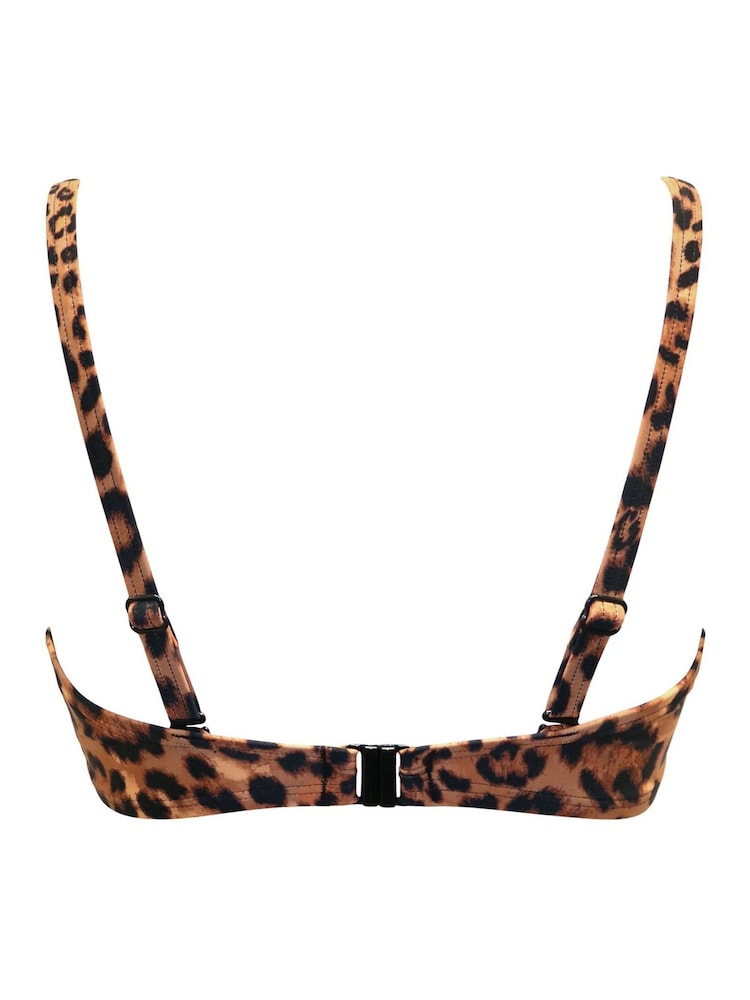Pour Moi Black Padded Free Spirit Bikini Top - Image 4 of 4