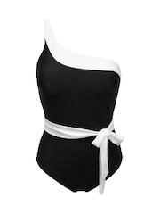 Pour Moi Genoa One Shoulder Tummy Control Swimsuit - Imagen 3 de 4