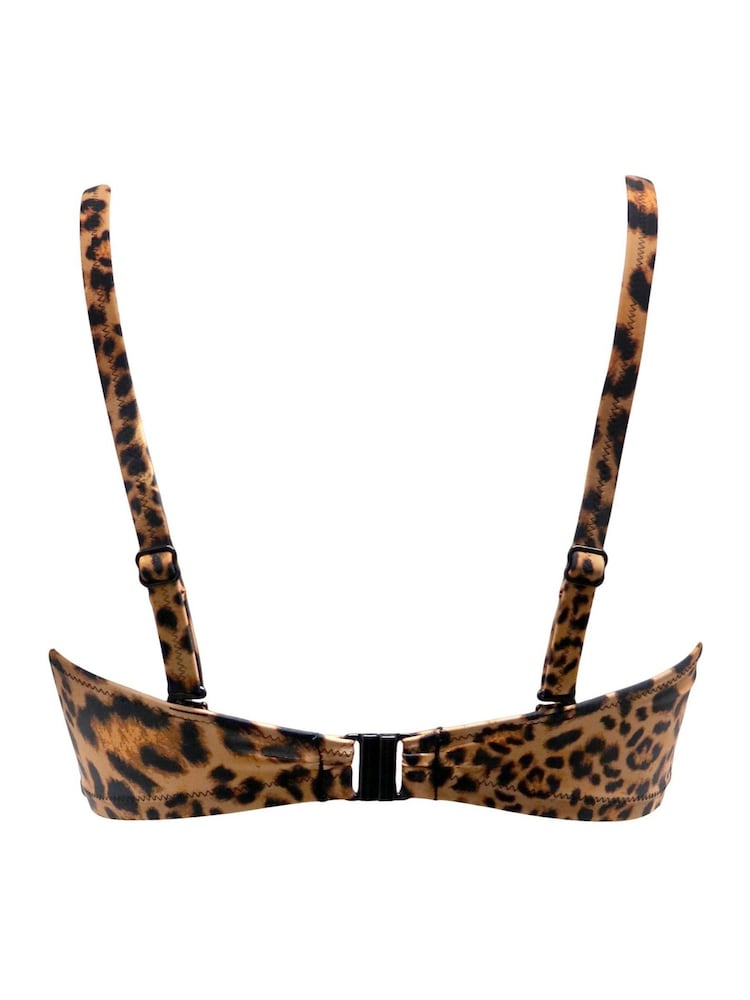 Pour Moi Black Strapless Free Spirit Bikini Top - Image 4 of 4