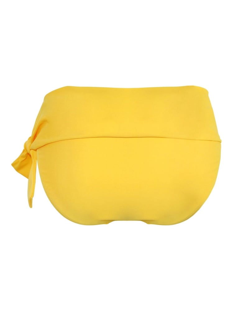 Pour Moi Yellow Tie Side Bermuda Foldover Briefs - Image 4 of 4