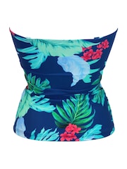 Pour Moi Blue Non Padded Underwired Kefalonia Side Support Tankini - Image 5 of 5