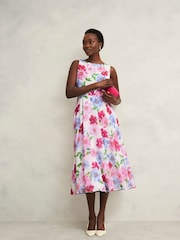 Hobbs White Petite Carly Dress - Image 1 of 4