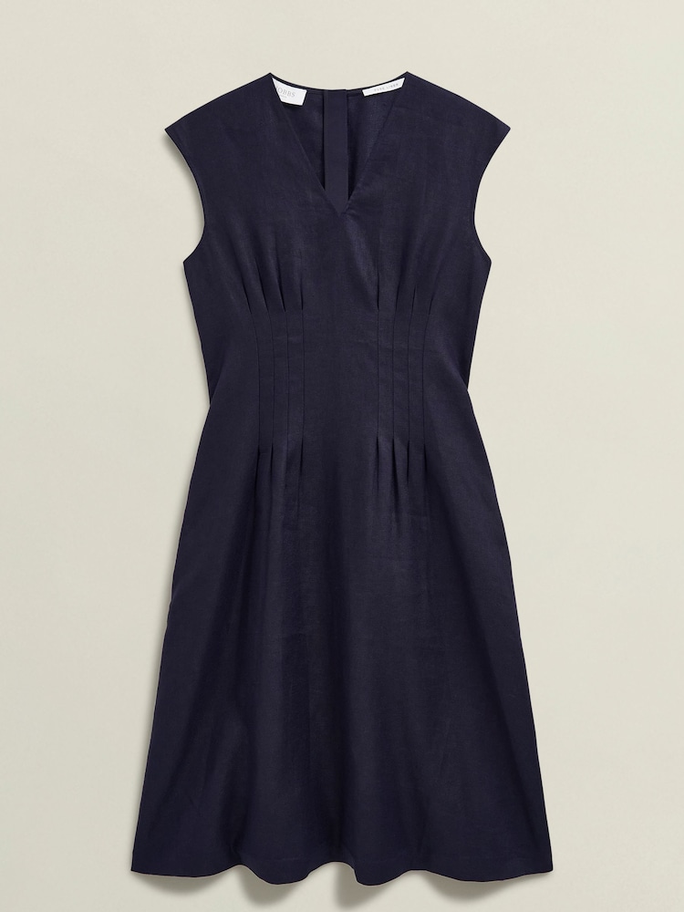 Hobbs Blue Petite Kayleigh Dress - Image 4 of 4