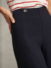 Hobbs Blue Petite Kimmi Crop Trousers - Image 3 of 4