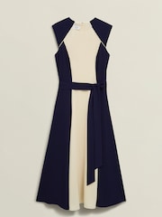 Hobbs Blue Petite Andrea Dress - Image 4 of 4