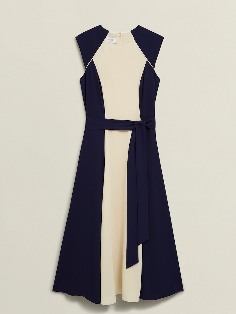 Hobbs Blue Petite Andrea Dress - Image 4 of 4