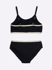 River Island Girls Zebra Textured Bikini - Imagen 2 de 3
