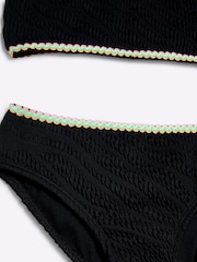 River Island Girls Zebra Textured Bikini - Imagen 3 de 3