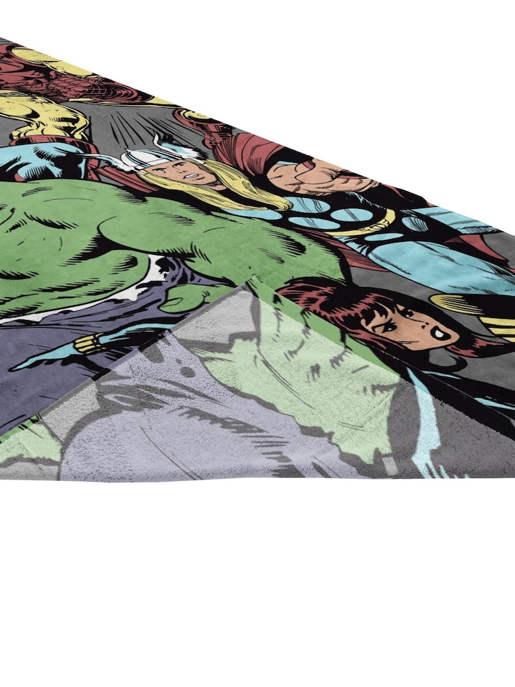 Jay Franco Grey Marvel Comics Avengers Cotton Beach Towel - Image 4 of 4