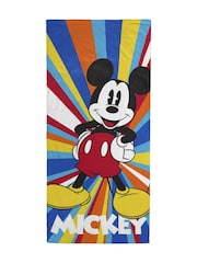 Jay Franco Blue Disney Mickey Mouse Cotton Beach Towel - Image 4 of 5