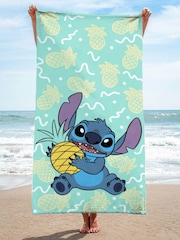Jay Franco Green Disney Lilo and Stitch Cotton Beach Towel - Image 1 of 4