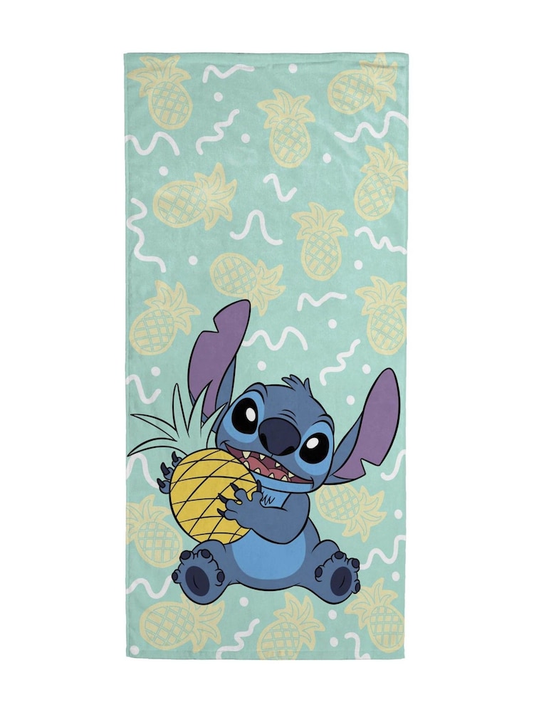 Jay Franco Green Disney Lilo and Stitch Cotton Beach Towel - Image 4 of 4