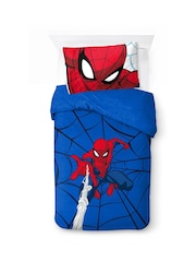 Jay Franco Blue Marvel Spiderman Webtastic 100 Cotton Single Duve Set - Image 2 of 5
