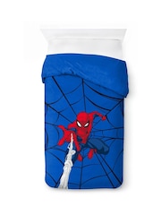 Jay Franco Blue Marvel Spiderman Webtastic 100 Cotton Single Duve Set - Image 3 of 5