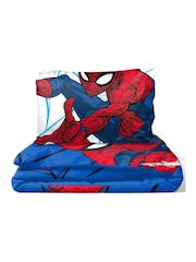 Jay Franco Blue Marvel Spiderman Webtastic 100 Cotton Single Duve Set - Image 5 of 5