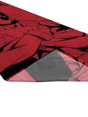 Jay Franco Black Marvel Deadpool Father Cotton Beach Towel - Image 5 of 5