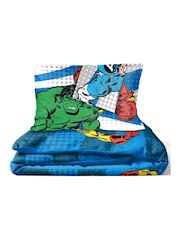 Jay Franco Blue Marvel Comics Avengers 100% Cotton Double Duvet Co Set - Image 6 of 6