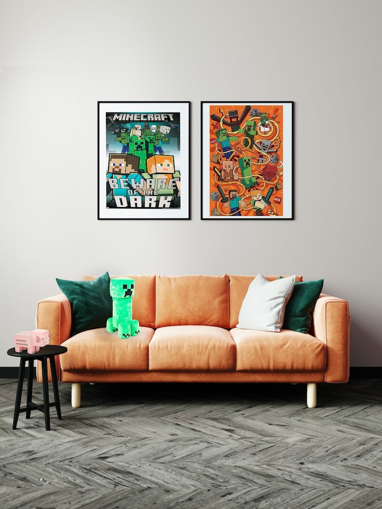 Jay Franco Minecraft Creeper Plush Pillow - Image 1 of 6 Jay Franco Minecraft Creeper Plush Pillow - Image 1 of 6