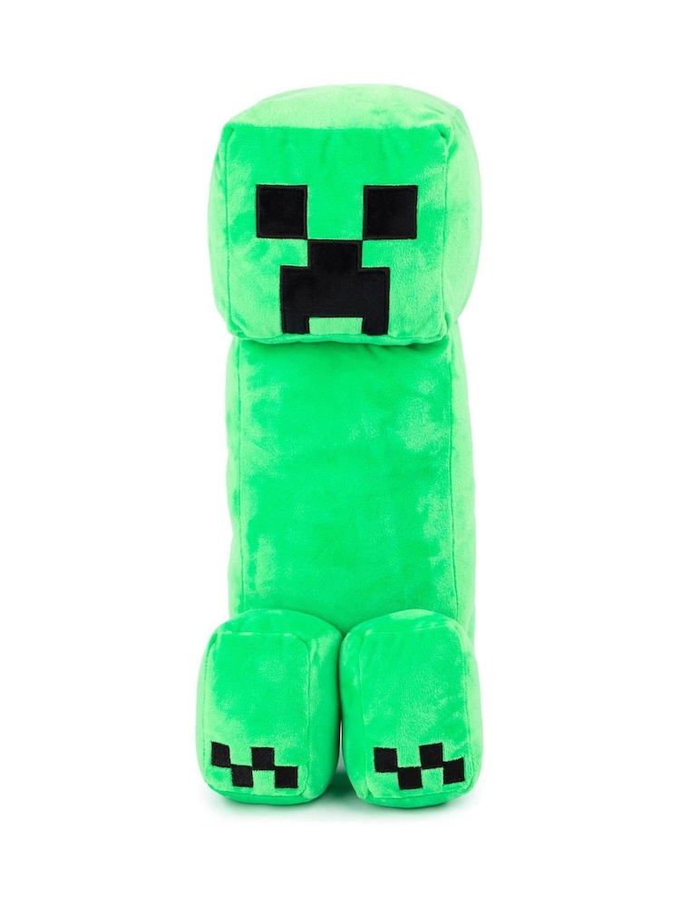 Jay Franco Minecraft Creeper Plush Pillow - Image 2 of 6 Jay Franco Minecraft Creeper Plush Pillow - Image 2 of 6