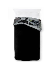 Jay Franco Black Star Wars Comic 100% Cotton Single Duvet Cover Set - Image 4 of 6