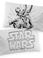 Jay Franco Black Star Wars Comic 100% Cotton Single Duvet Cover Set - Image 5 of 6