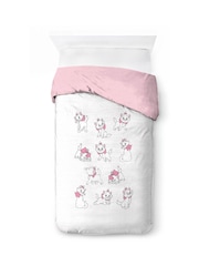 Jay Franco White Disney Aristocats Marie 100 Cotton Single Duvet Set - Image 3 of 6