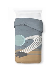 Jay Franco Black Star Wars Millennium Falcon Death Star 100% Cotton Duvet Cover and Pillowcase Set - Image 3 of 5