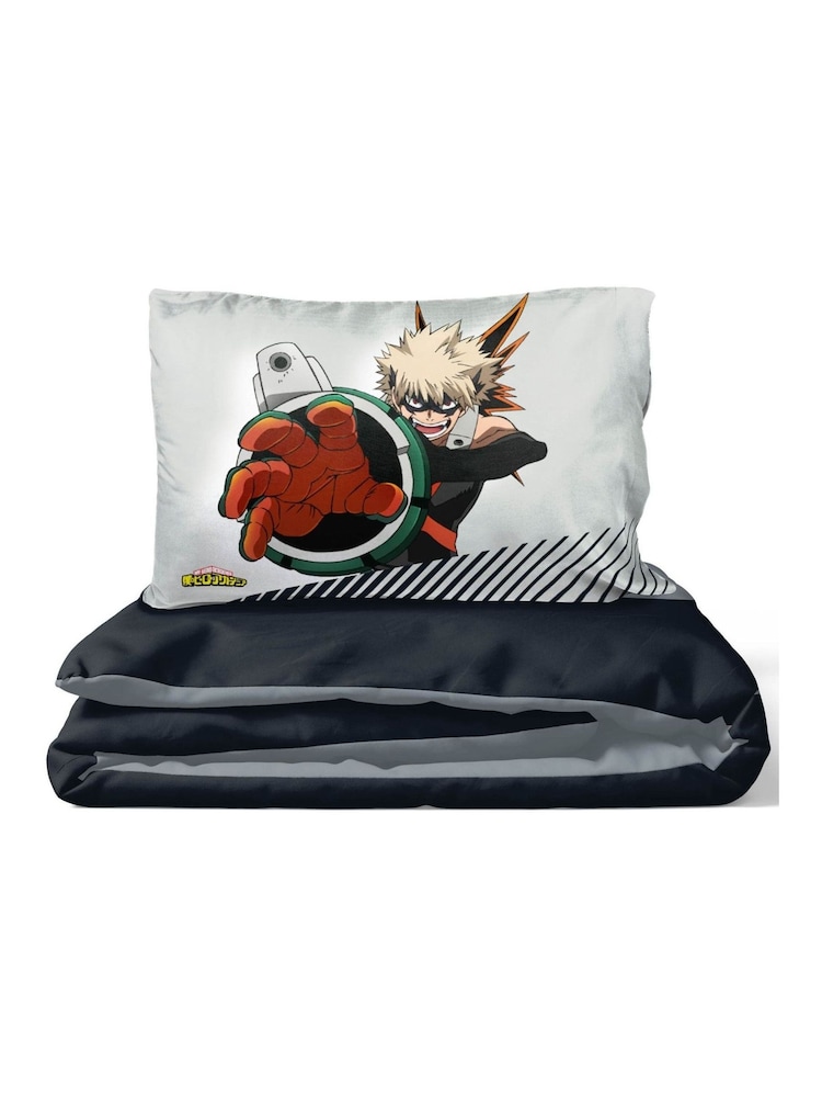 Jay Franco Black My Hero Academia 100 Cotton Single Duvet Cover Set - Image 6 of 6