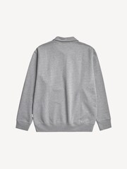 Norse Projects Grey Standard Norse Half Zip Sweatshirt - Image 4 of 7
