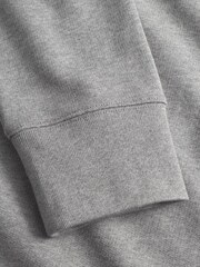 Norse Projects Grey Standard Norse Half Zip Sweatshirt - Image 6 of 7