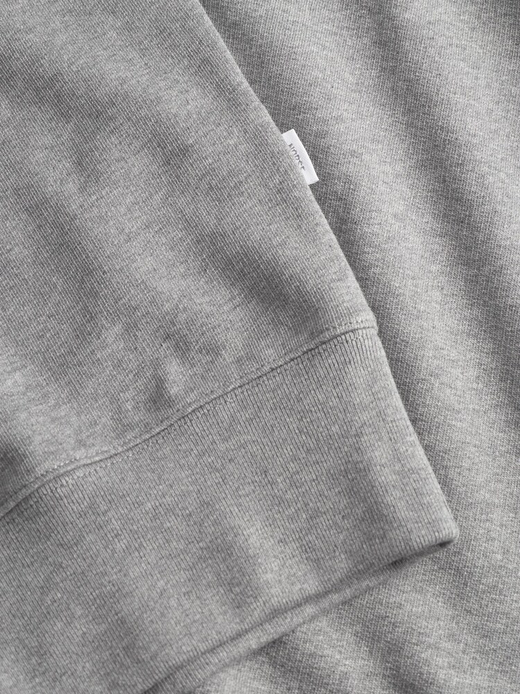 Norse Projects Grey Standard Norse Half Zip Sweatshirt - Image 7 of 7 Norse Projects Grey Standard Norse Half Zip Sweatshirt - Image 7 of 7