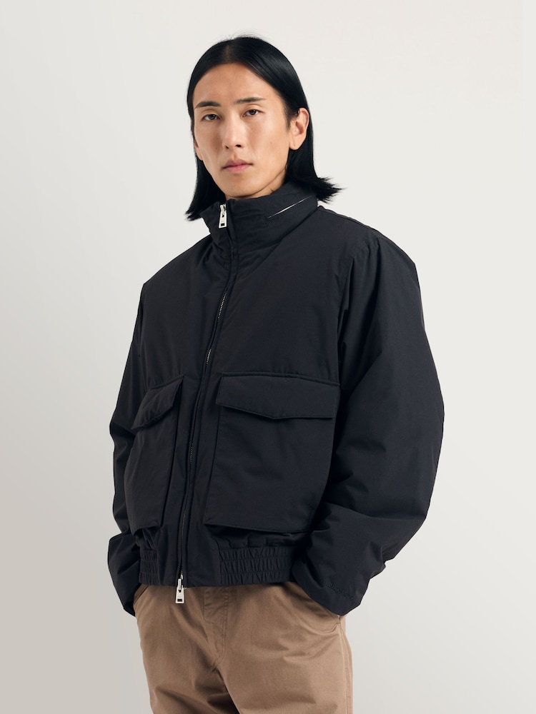 Norse Projects Black Kastrup Gore-Tex Windstopper Bomber Jacket - Image 1 of 4 Norse Projects Black Kastrup Gore-Tex Windstopper Bomber Jacket - Image 1 of 4